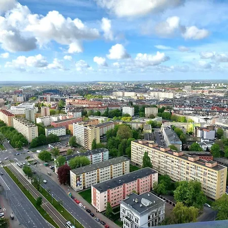 Апартаменты Hanza Tower Stett-inn Business &