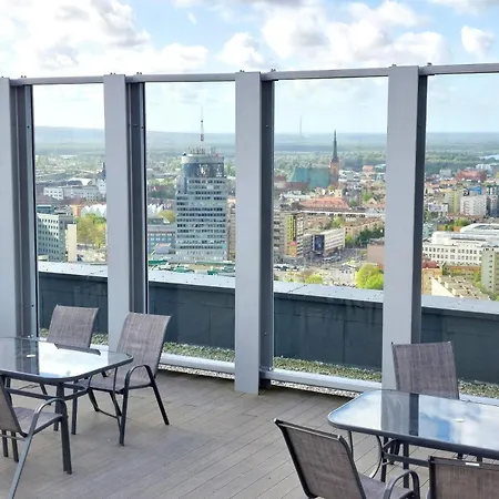 Апартаменты Hanza Tower Stett-inn Business & *